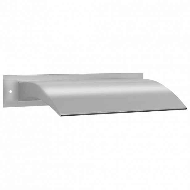 vidaXL Bazénová fontána stříbrná 45x26x13 cm nerezová ocel