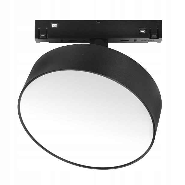 Domeno kolejnicová lampa 1-okruhová magnetická Led 14w 3000k 980lm černá