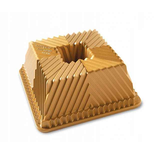Forma na bábovku Squared Gold Nordic Ware