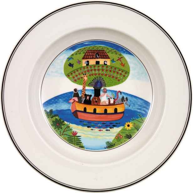 Villeroy & Boch Hluboký talíř Design Naif, Ø 21 cm, Noemova archa 10-2337-2703
