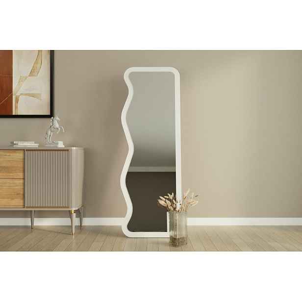Zrcadlo Asel White 50 x 160 cm