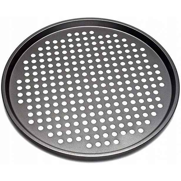 6X Nepřilnavý Plech Na Pečení Pizzy Z Uhlíkové Oceli 30 CM