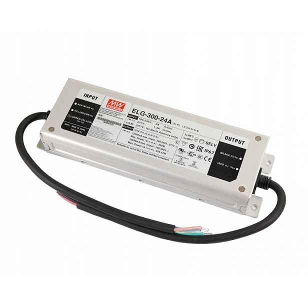 Led zdroj Mean Well ELG-300-24A 24V 12.5A 300W