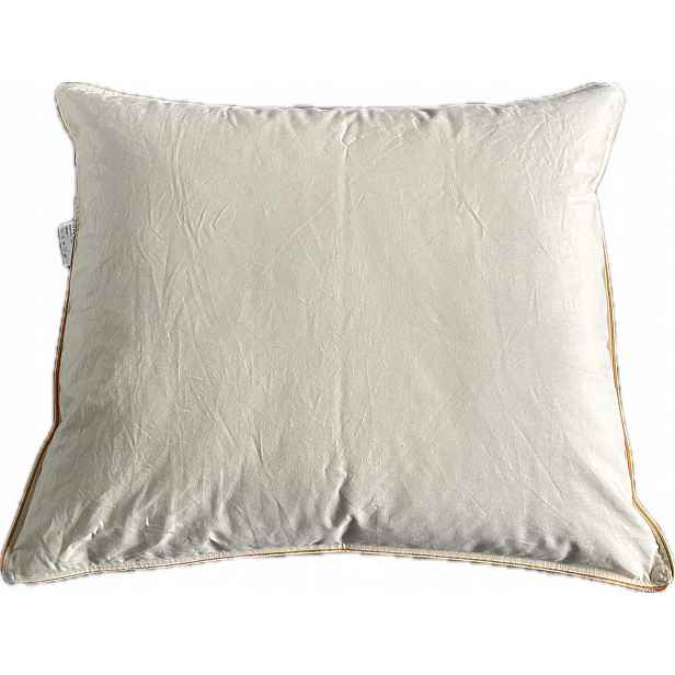 Polská Polštář Puchová Bílá Husí 50x60 0,5 Kg Vysoká Měkká A Pohodlná