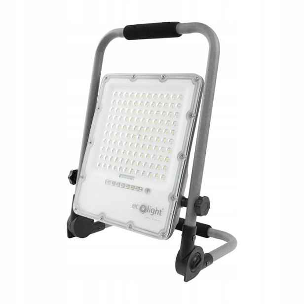 Přenosný pracovní reflektor s Led akumulátorem 50W 5000K IP65 Ecolight
