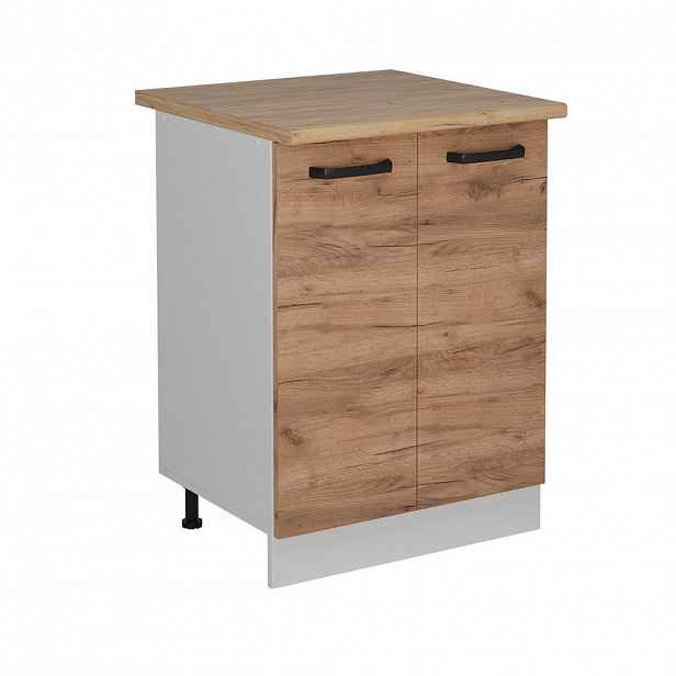 Vicco SPODNÍ SKŘÍŇKA KUCHYŇSKÉ LINKY R-Line Zlatý mocný dub 60 cm PD Dub