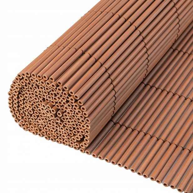 Balkonová Podložka Na Terasa Balkon Oplocení Hnědá Pvc 100x300 Gmw