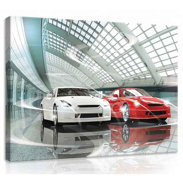 Obraz Na Plátně Plátno 80x60 Auto Motorsport Sport Salon