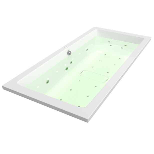 Polysan COLORTERAPIE RGB vnitřní bodové osvětlení vany, 8 LED diod