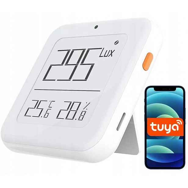 Snímač teploty světla a vlhkosti Tuya Zigbee