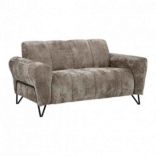 Beautysofa 2MÍSTNÁ pohovka Volare, hnědá