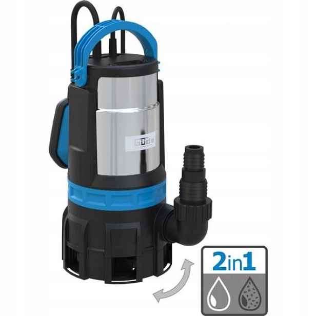 Güde Gs 750.1 2v1 čerpadlo ponorné kalové 750W, 9m, max.35mm, 16500l/h