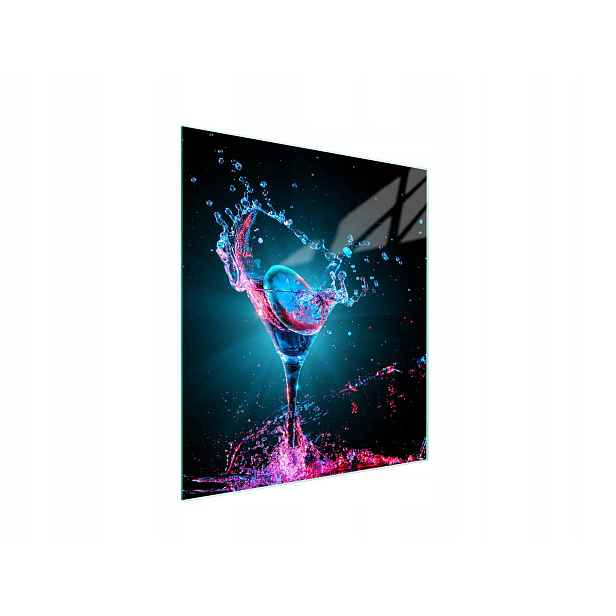 7v1 Skleněná Krájecí Deska 45x52 Drink