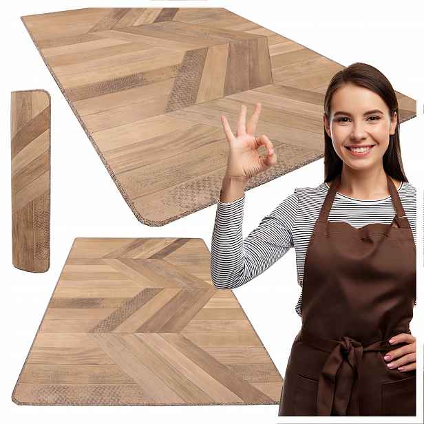 Koberec Běhoun do kuchyně Protiskluzový Pvc koberec Linoleum Gumolit 75 x 200 cm