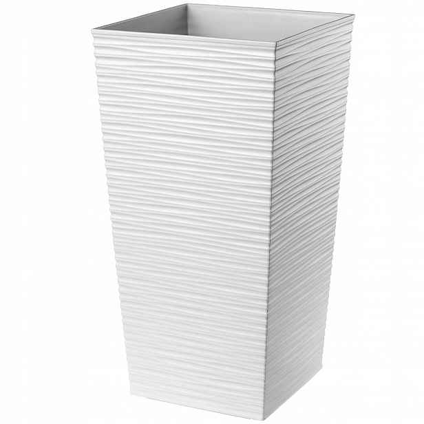 Květináč S Vkladem Květináč 47 CM Bílý