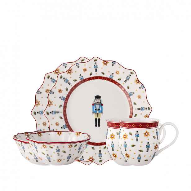 Snídaňový set pro 2 osoby, 6 ks, motiv Louskáček, kolekce Toy's Delight - Villeroy & Boch