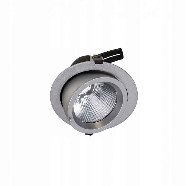 Zápustné svítidlo Kulaté Stropní Svítidlo Led Spot Stříbrný Baluum 32W 4800lm Hliník Italux