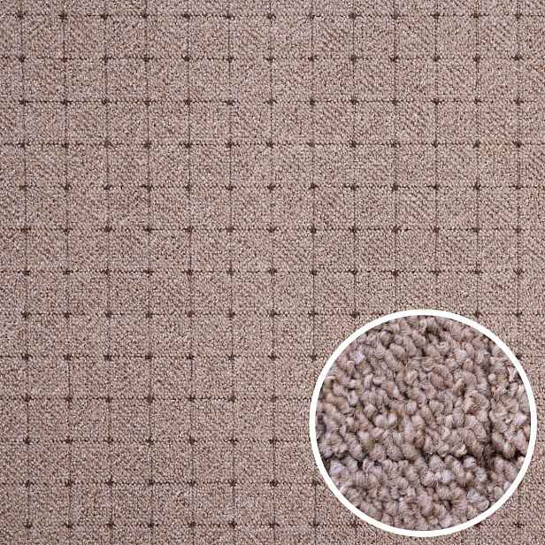Metrážový koberec Udinese béžový new - neúčtujeme odřezky z role, na míru, šíře 4m, béžová, filc, chodba / předsíň, Condor Carpets