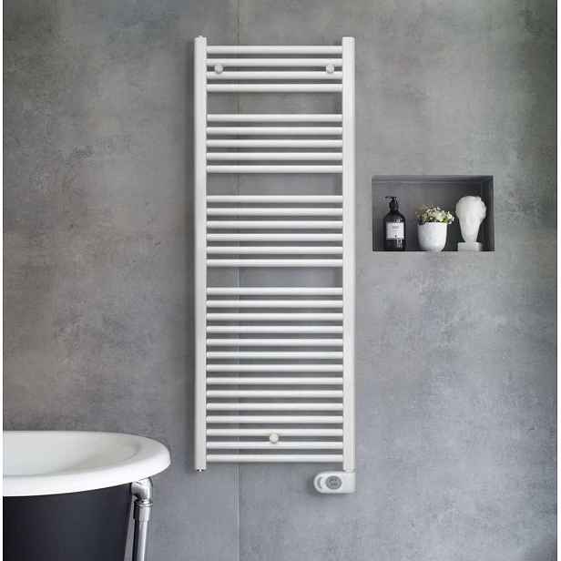 Zehnder Aura - Topné těleso 98x50 cm, 500 W, bílá PBEZ-090-50/MQ