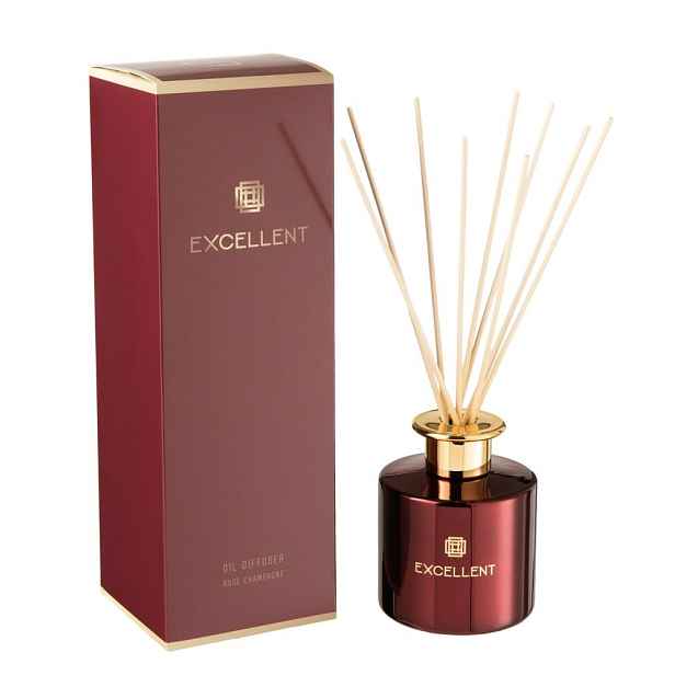 Interiérový difuzér vonný olej Excellent Rose Champagne - 150ml J-Line by Jolipa