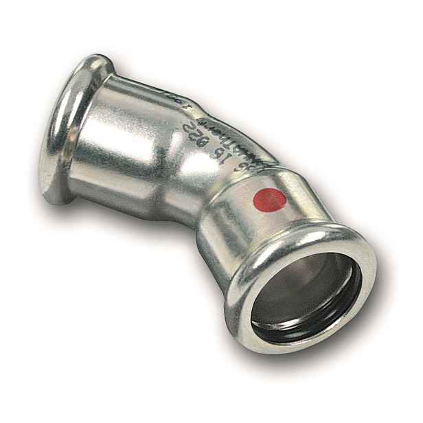 Oblouk 45° lisovací Sanha Therm 24041 22 mm FF