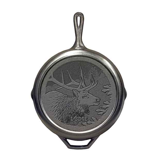 Pánev Lodge Elk Wildlife 30 x 5,5 cm, kulatá