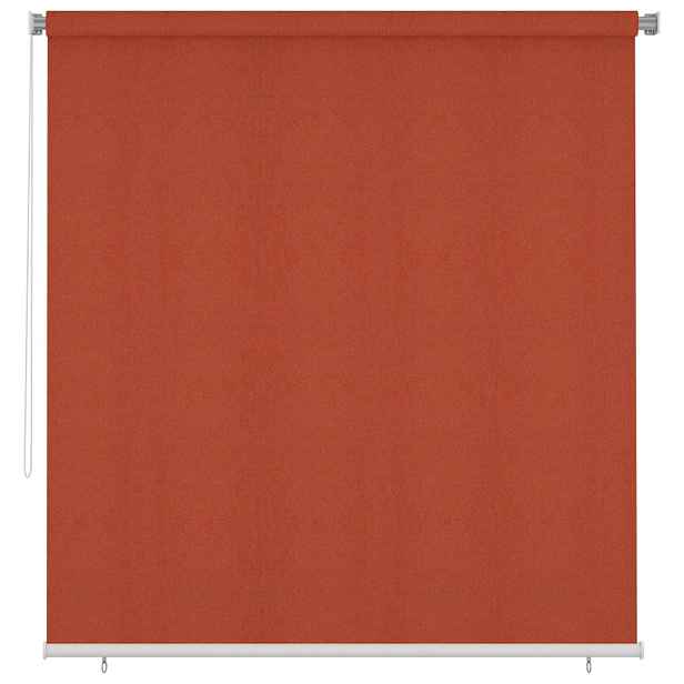 vidaXL Venkovní roleta 220 x 230 cm terakotová HDPE