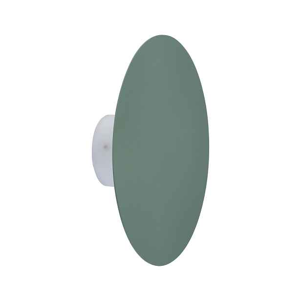 Zelená kovová LED nástěnná lampa 6W 250mm Holar Ledea