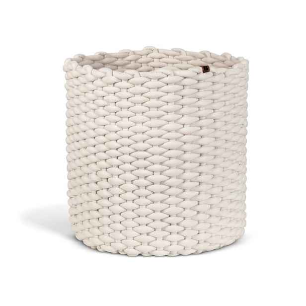 Látkový košík ø 40x40 cm Peach Skin Round XL – Bigso
