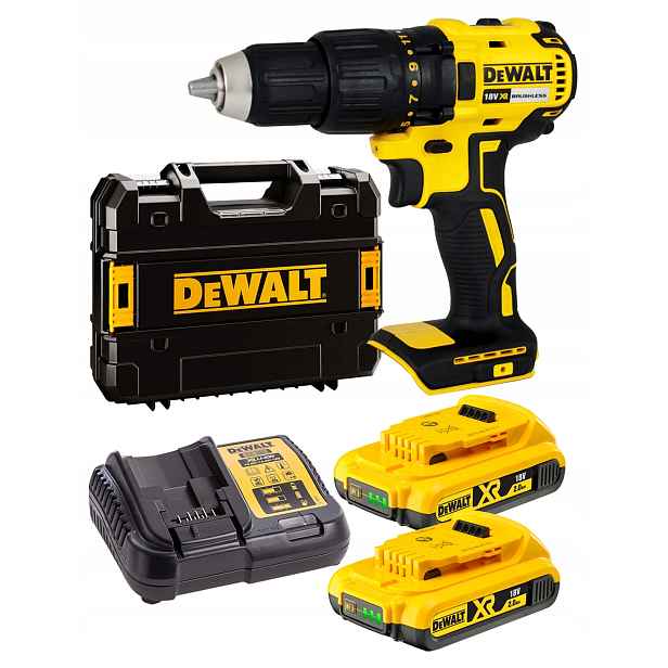 Aku Šroubovák 18V 65Nm 2x2Ah 2-rychlostní DeWALT DCD777D2T