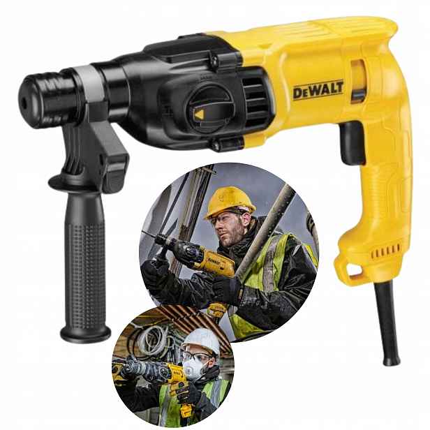 Dewalt D25033 Vrtací Kladivo Sds+ 710W 2J 3-FUNKCE Síťové Podkování