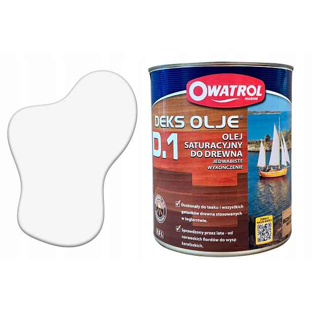 Ochranný olej na dřevo Owatrol D1 2,5L