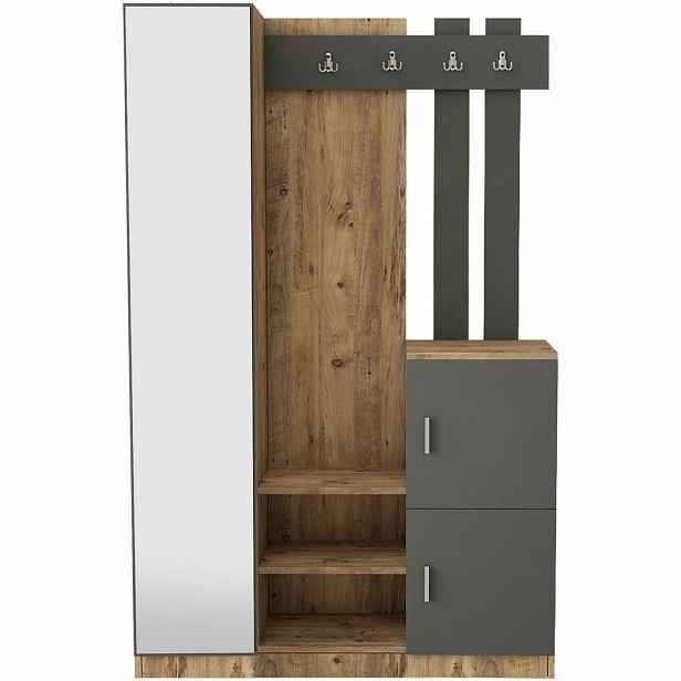 Předsíňová sestava Dano Atlanitc Pine and Anthracite