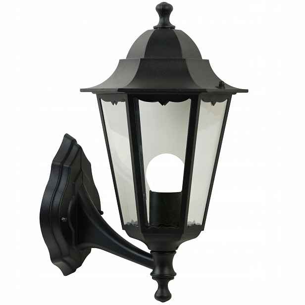 Nástěnné venkovní svítidlo černé Cardiff IP44 stmívatelné E27 Nordlux 40cm