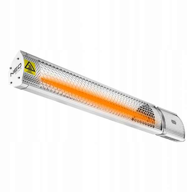 Ohřívač 2000W, IP65, topný element golden hal