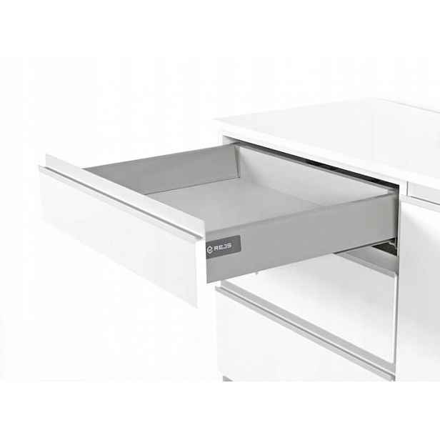 Šuplík Rejs Comfort Box Push Open L450 šedá