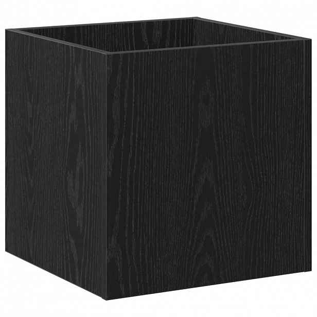 vidaXL Pěstební box Černý dub 40 x 40 x 40 cm Kompozitní dřevo