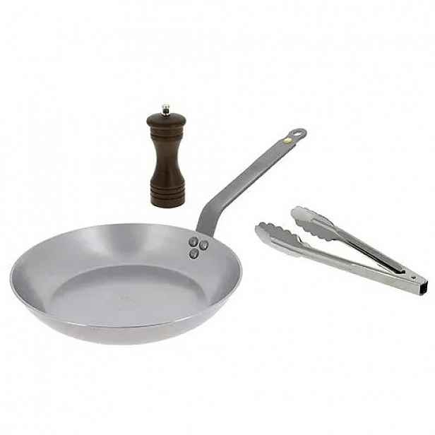 de Buyer Mineral B Sada na steaky 26 cm Ocel Vosk