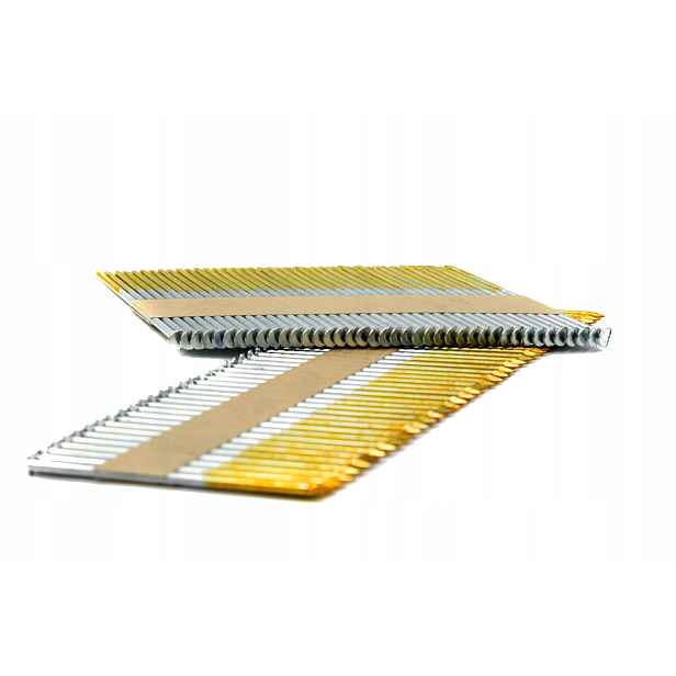 Hřebíky do hřebíkovačky spojené papírem hladké 3,1x100mm 34° 1000ks Cg