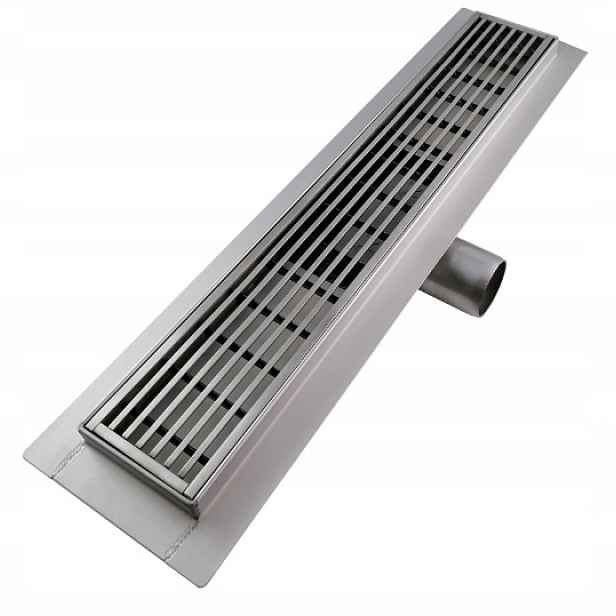 Lineární odtok 100 cm nízký, nízká konstrukce 52 mm, vzor M00