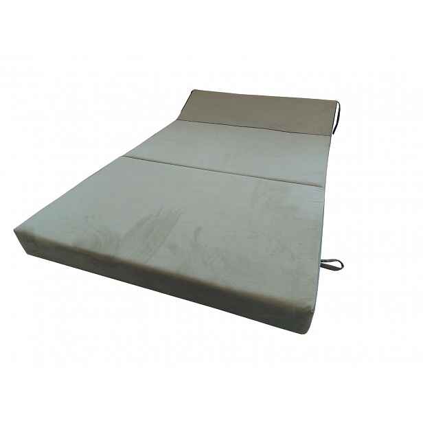 Skládací matrace pro hosty BEDDIO 120x200 - zelená