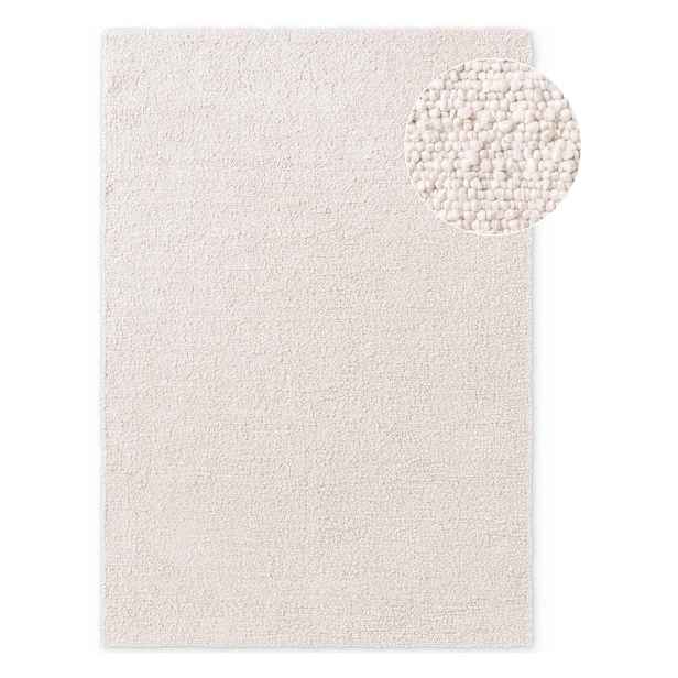 Slonovinový ručně tkaný koberec z materiálu bouclé 200x290 cm Notting Hill Portobello – Ted Baker