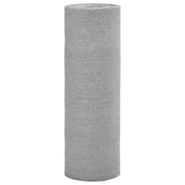 vidaXL Stínící tkanina světle šedá 1,5 x 25 m HDPE 75 g/m²