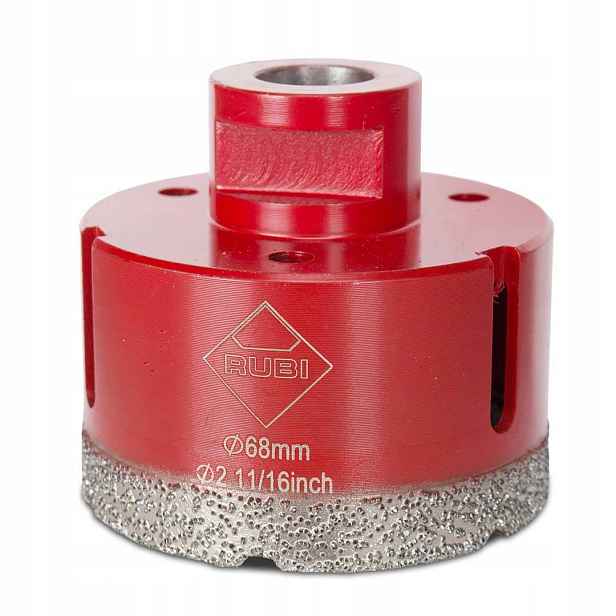 Vrták Diamantový Korunkový Vrták 68 MM 06961 Rubi