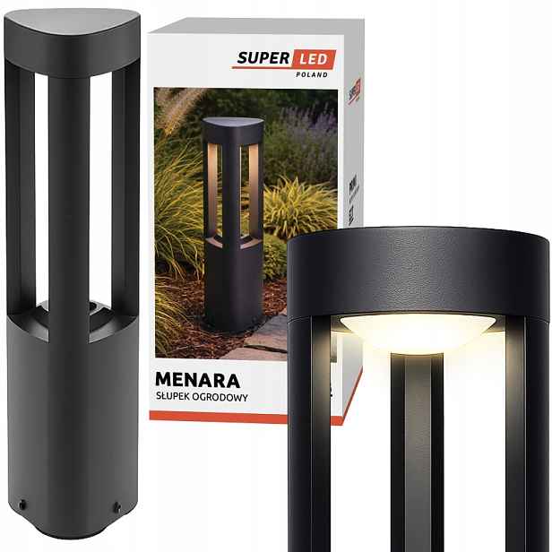 Stojací zahradní lampa Słupek GX53 30 cm Premium