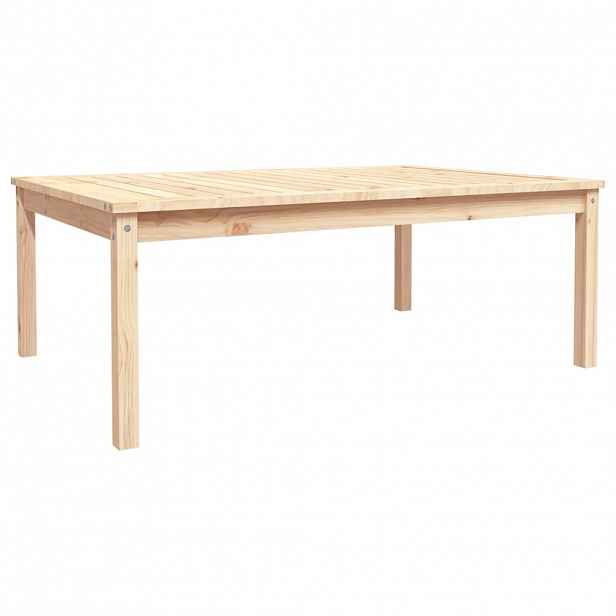 vidaXL Zahradní stůl 121 x 82,5 x 45 cm masivní borové dřevo