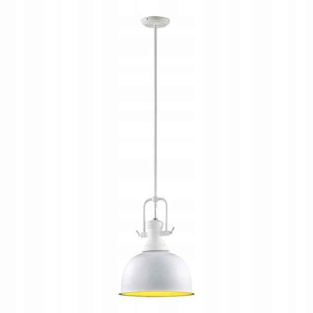 Závěsná lampa Italux Laredo Led industriální bílá