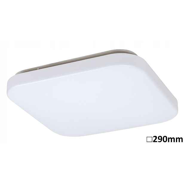 Stropní Svítidlo 29 cm Led 20W bílý čtvercový Rob 3340 Rabalux