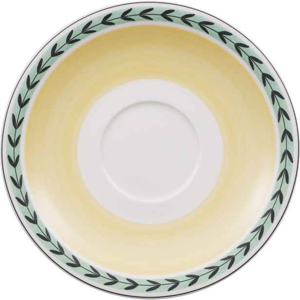 Villeroy & Boch Podšálek k šálku na bílou kávu Charm & Breakfast French Garden, Ø 20 cm 14-8595-1220