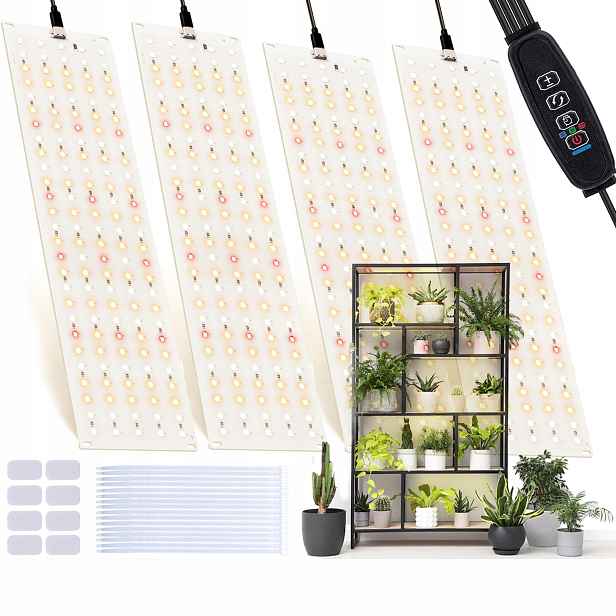 Full Spectrum Sluneční Světlo Lampa Pro Růst Pěstování Rostlin 30CM 4KS